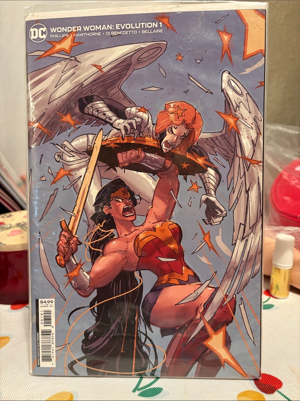 DC Wonder Woman Comic Book Evolution 1 NEW